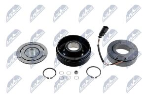 Электромагнитное сцепление, компрессор Audi A3,Tt Ford Galaxy Seat Alhambra,Ibiza,Cordoba,Leon,Toledo Skoda Octavia I Octavia Ii Vw Bora,Caddy,Golf Iv,V,New Beetle,Polo,Sharan Sanden 120Mm