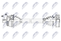 Приводний вал Audi A4 1.6,1.8T 94-, Vw Passat 1.6 96-