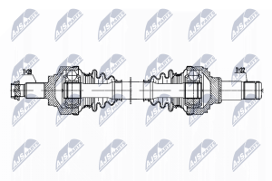 Приводний вал Bmw 3 F3#,F8# 325D,330D,330D Xdrive,335Dxdrive 12-, 3Gt 320Dxdrive,325D,330D 13-, 1 F20