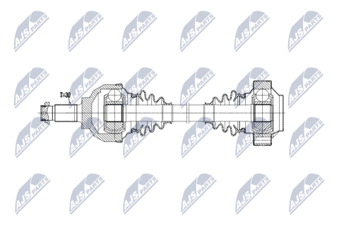 Приводной вал Bmw E38 740I,740Il,750I,750Il 96-