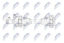 Приводний вал Bmw M3 E46 3.0 93-, 3.2 95-