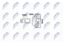 Шарнирный комплект, приводной вал Citroen Berlingo 00-, Peugeot Partner 00-