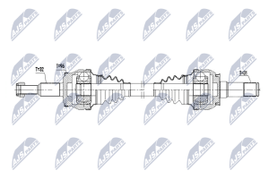 Приводний вал Dodge Charger 6.4Srt8 11-