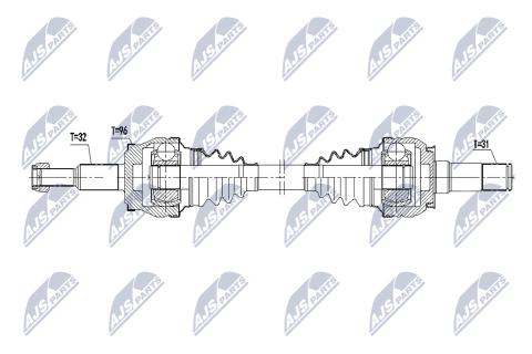 Приводной вал Dodge Charger 6.4Srt8 11-