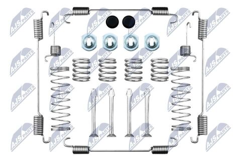 Ремкомплект, крепление тормозных колодок Ducia Duster 17-, Nissan Terrano 13- Ремкомплект, крепление тормозных колодок Ducia Duster 17-, Nissan Terrano 13-