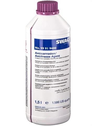 Антифриз SWAG G12+ (фіолетовий) концентрат, 1,5 літра