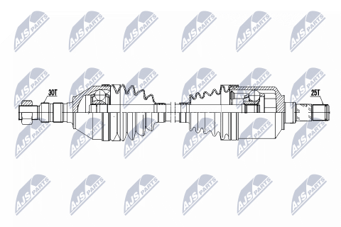 Приводний вал Fiat Croma 1.9D Multijet 05- Приводний вал Fiat Croma 1.9D Multijet 05-