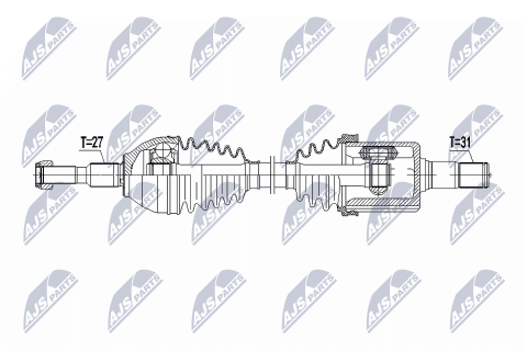 Приводний вал Ford Edge 2.0Tdci 210Km Awd 15- Приводний вал Ford Edge 2.0Tdci 210Km Awd 15-