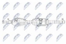 Приводний вал Ford Edge 2.0Tdci 210Km Awd 15-