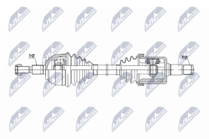 Приводний вал Ford Kuga 2.0Tdci 2Wd,4Wd 08-