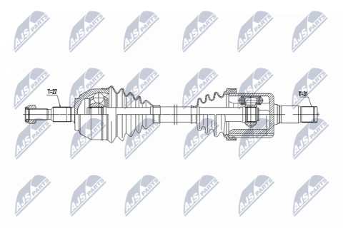 Приводний вал Ford Kuga 2.0Tdci 2Wd,4Wd 08- Приводний вал Ford Kuga 2.0Tdci 2Wd,4Wd 08-