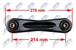 Важіль підвіски, підвіска коліс Ford Mondeo 00-07 Dł. Całkowita 278Mm.