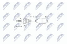 Приводний вал Ford Mondeo I
