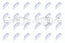 Приводний вал Ford Mondeo V 2.0Tdci 14-