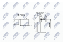 Комплект шарнірів, приводний вал Honda Civic Uk 1.4,1.5,1.6 94- Ma Комплект шарнірів, приводний вал Honda Civic Uk 1.4,1.5,1.6 94- Ma