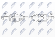 Приводной вал Honda Jazz 1.5,1.5Hybrid 17-