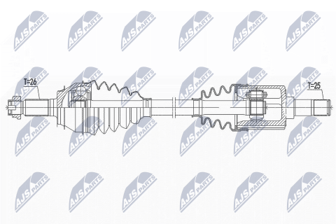 Приводний вал Honda Jazz 1.5,1.5Hybrid 17- Приводний вал Honda Jazz 1.5,1.5Hybrid 17-