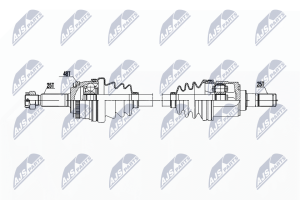Приводной вал Hyundai Accent 1.4,1.6 05-10