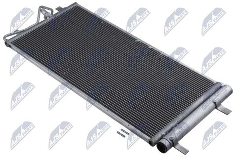 Конденсатор, система кондиціонування повітря Hyundai Kona 17- 1.0 Конденсатор, система кондиціонування повітря Hyundai Kona 17- 1.0