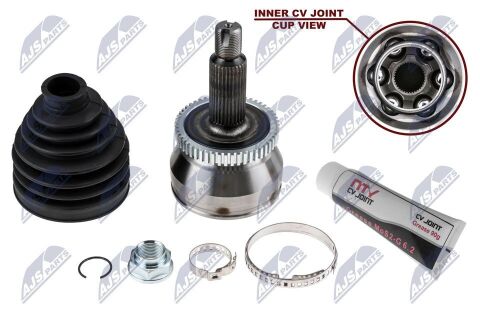 Комплект шарнірів, приводний вал Hyundai Santa Fe 2.0Crdi 2Wd,2.2Crdi 2Wd,4Wd,2.4 2Wd,4Wd 15-18, Kia Sorento 2.0Crdi 4Wd,2.2Crdi 2Wd,4Wd,2.4 2Wd,4Wd 15-20 Комплект шарнірів, приводний вал Hyundai Santa Fe 2.0Crdi 2Wd,2.2Crdi 2Wd,4Wd,2.4 2Wd,4Wd 15-18, Kia Sorento 2.0Crdi 4Wd,2.2Crdi 2Wd,4Wd,2.4 2Wd,4Wd 15-20