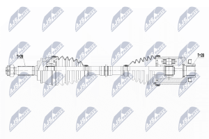 Приводной вал Jeep Compass 2Wd 2.4 14-