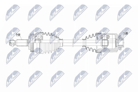Приводний вал Kia Sportage 2.0Crdi 2Wd,4Wd 06-10