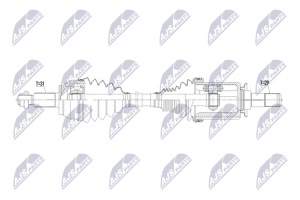 Приводний вал Land Rover Discovery V 16-, Range Rover Iv 12-, Range Rover Sport Ii L494 13-