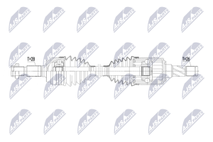 Приводний вал Land Rover Freelander Ii 4Wd 06-