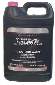 Антифриз TOYOTA Super Long Life Coolant -34°C рожевий, 3,8 літра
