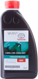 Антифриз TOYOTA Long Life Coolant Concentrated Red, 1 літр