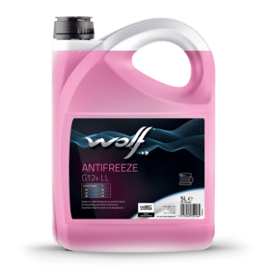 Антифриз WOLF ANTIFREEZE G12+ LL (червоний) концентрат, 5 літрів