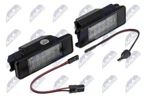 Фонарь освещения номерного знака Mercedes Vito(639),Sprinter(906),Viano(639); Citroen C2,C3 I,C4 I,C4 Picasso I,C5 I,C6,C8,Evasion,Jumpy; 1994-2018