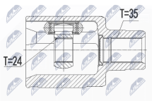 Комплект шарнірів, приводний вал Mini Countryman R60 Cooper D Комплект шарнірів, приводний вал Mini Countryman R60 Cooper D