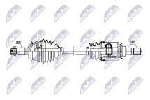 Приводний вал Mini R50,R53 Cooper, One 1.6 01-