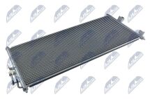 Конденсатор, кондиционер Nissan Almera (N16) (00-) 1.5 I 16V, Primera (P12, W12) (02-) 1.6 I 16V (W