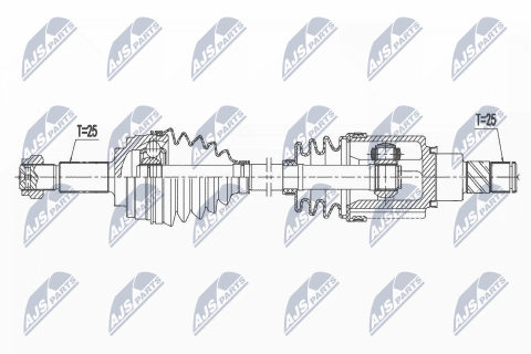 Приводний вал Nissan Micra Iv 1.2,1.2Dig-S 10- Приводний вал Nissan Micra Iv 1.2,1.2Dig-S 10-