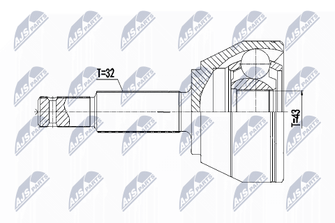 Комплект шарнірів, приводний вал Nissan Patrol Y62 4.0,5.6 10-, Armada 5.6 17-, Infiniti Qx56 10-, Qx80 14- Комплект шарнірів, приводний вал Nissan Patrol Y62 4.0,5.6 10-, Armada 5.6 17-, Infiniti Qx56 10-, Qx80 14-