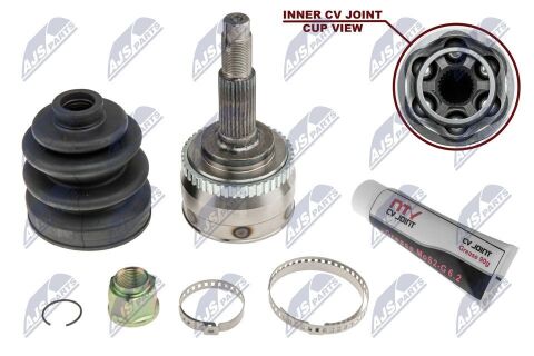 Комплект шарнірів, приводний вал Nissan Primera P11 1.8I,2,0I 96-02, Primera P12 2.0I Atm 02-