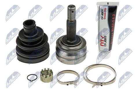 Комплект шарнірів, приводний вал Opel Astra F 1.4, 1.6, 1.7D Комплект шарнірів, приводний вал Opel Astra F 1.4, 1.6, 1.7D