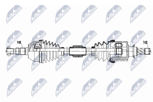 Приводний вал Opel Astra J 1.3Cdti 95Km 09-