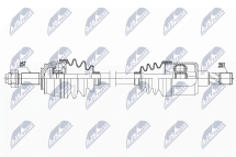 Приводний вал Opel Corsa D 1.3Cdti 06-, Corsa E 1.4T 14-, Fiat Grande Punto 1.3Jtd 05-