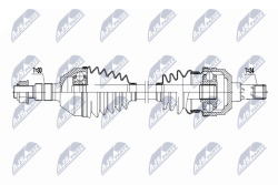 Приводной вал Opel Vectra C 2.0Dti,2.2 03-, Signum 2.0Dti,2.2 03- Приводной вал Opel Vectra C 2.0Dti,2.2 03-, Signum 2.0Dti,2.2 03-