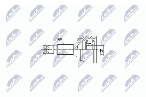 Комплект шарнірів, приводний вал Peugeot 3008 2.0Hdi Hybrid 11-16
