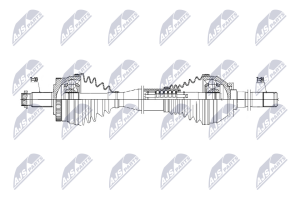 Приводний вал Range Rover Iii L322 02-, Range Rover Sport L320 05-