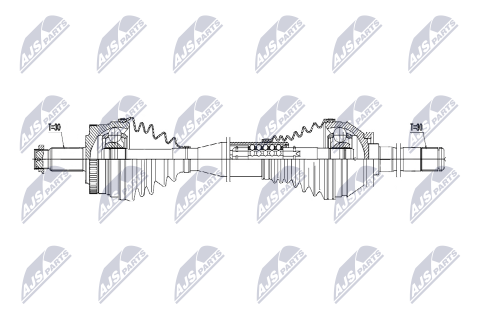 Приводний вал Range Rover Iii L322 02-, Range Rover Sport L320 05- Приводний вал Range Rover Iii L322 02-, Range Rover Sport L320 05-