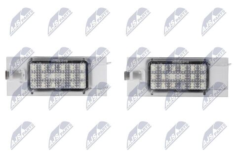 Ліхтар номерного знака Renault Clio Iii, Megane Ii, Laguna Ii Grandtour, Laguna Iii Grandtour; Opel Movano A; 2003-2015