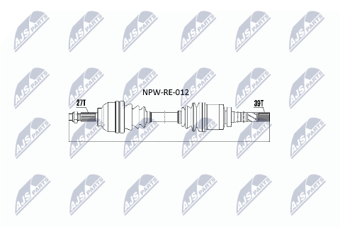 Приводний вал Renault Laguna Ii 1.9Dci 01-07