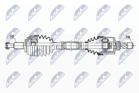 Приводной вал Renault Laguna Iii 2.0 07- Приводной вал Renault Laguna Iii 2.0 07-