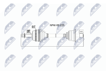 Приводний вал Renault Master Ii 2.2Dci 00- Приводний вал Renault Master Ii 2.2Dci 00-