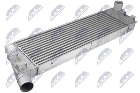 Охолоджувач наддувального повітря Renault Megane Ii, Scenic Ii 1.5Dci, 19Dci 03-08 (Aluminium)